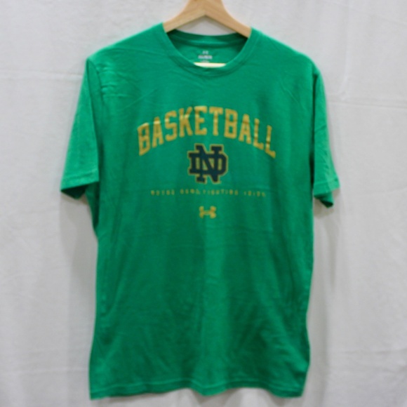 Notre Dame Basketball T-shirt - Green / Medium - Picture 2 of 6